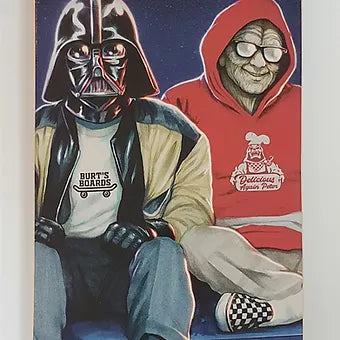 Dark Lords Day Off  - Skateboard ( Blue)