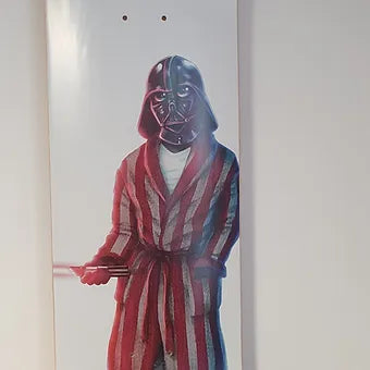 Dark Lords day off ( White) Skateboard