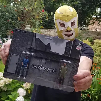 Sleaford mods art toy ( black and white card back edition)