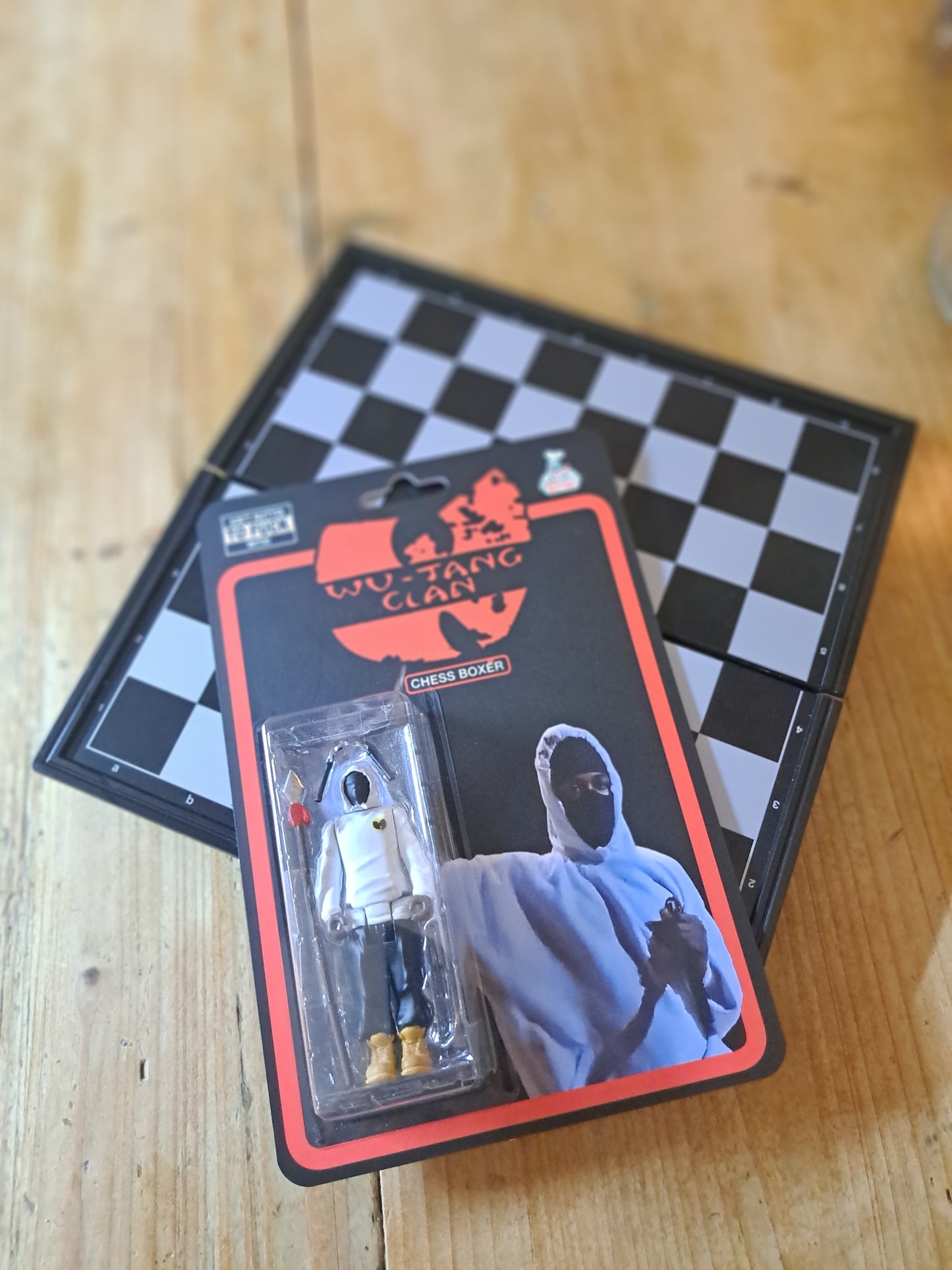 Wu-Tang - chess Boxer (White Hoodie)