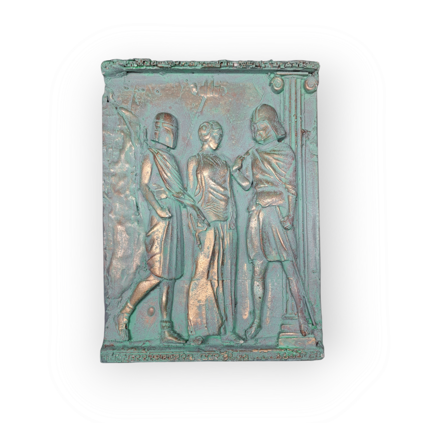 Ancient Star Wars relief ( patina effect)