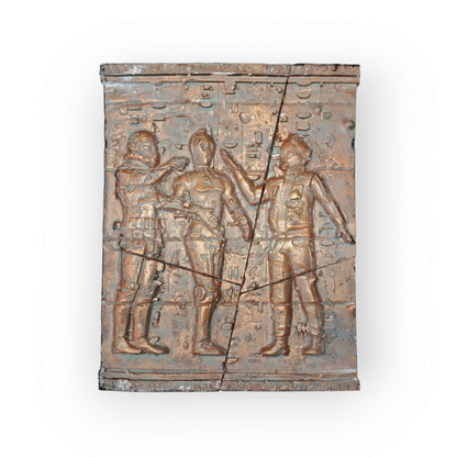 Ancient Star Wars relief ( copper effect)