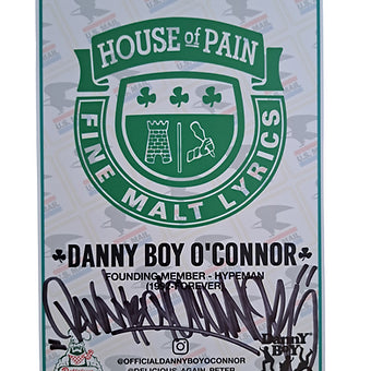 DANNY BOY 'HOUSE OF PAIN' -  SIGNED EDT