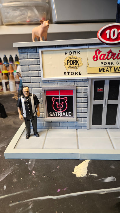 Sopranos - Satriale's Pork Store Playset ( Pre-order)
