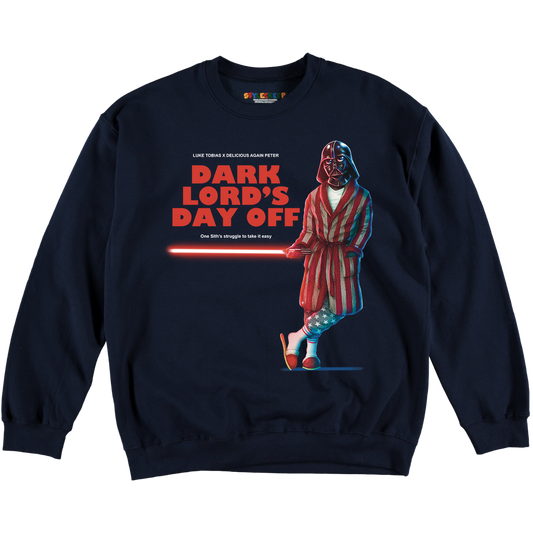 Delicious Again Peter Dark Lord's Day Off Crew Sweatshirt (All Colours)